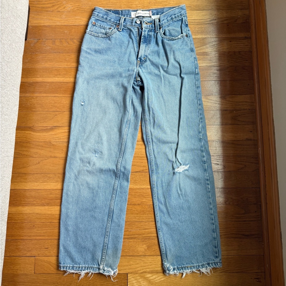 Levi's 550 Blue Straight Jeans Relaxed Fit